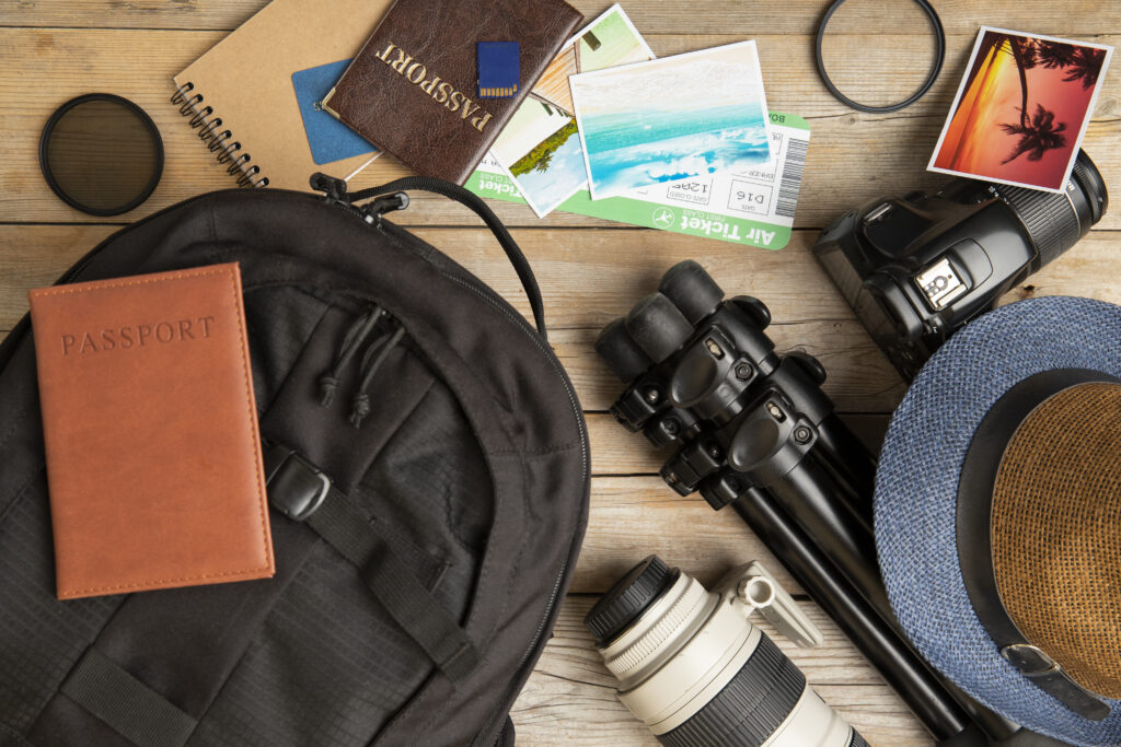 passport, camera, travel, places
